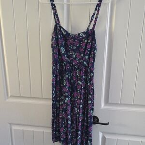 Torrid Multicolor Dress With POCKETS!